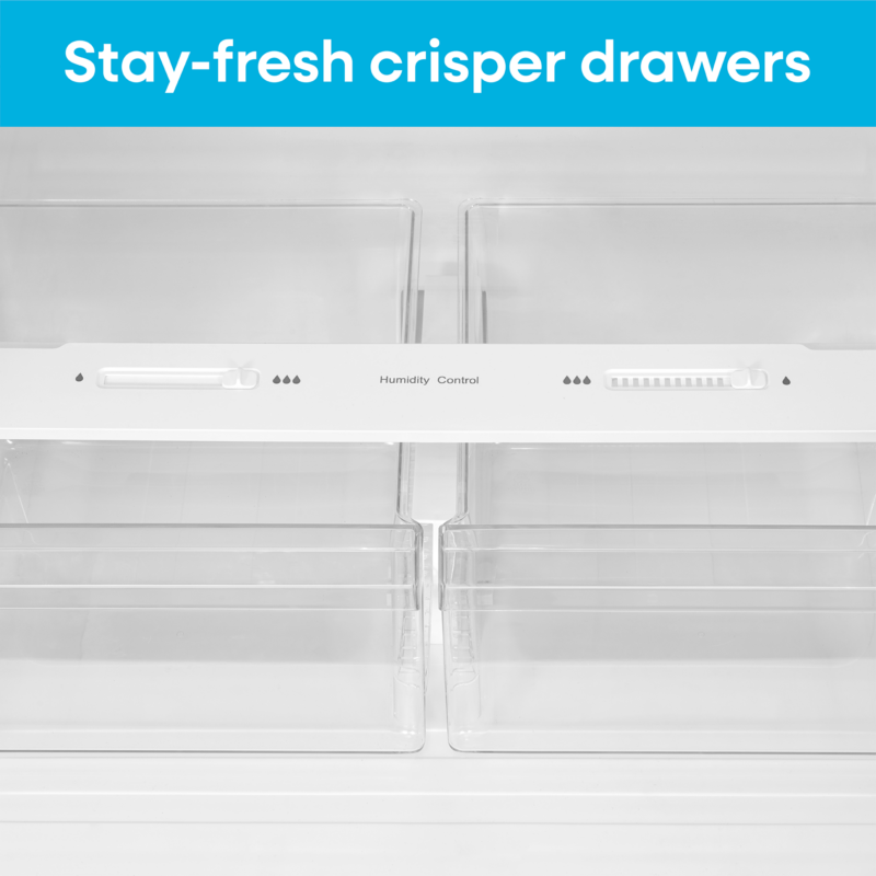 Element 18.1 cu. ft. Top Freezer Refrigerator - White, ENERGY STAR view 4