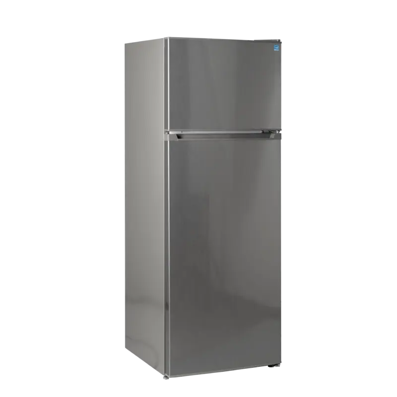21.3 in. 7.4 cu. ft. Compact Top Freezer Refrigerator - Stainless Steel ERT74MES
