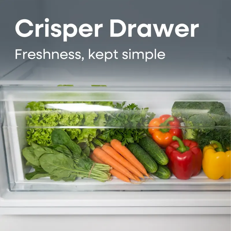 21.3 in. 7.4 cu. ft. Compact Top Freezer Refrigerator - Stainless Steel ERT74MES
