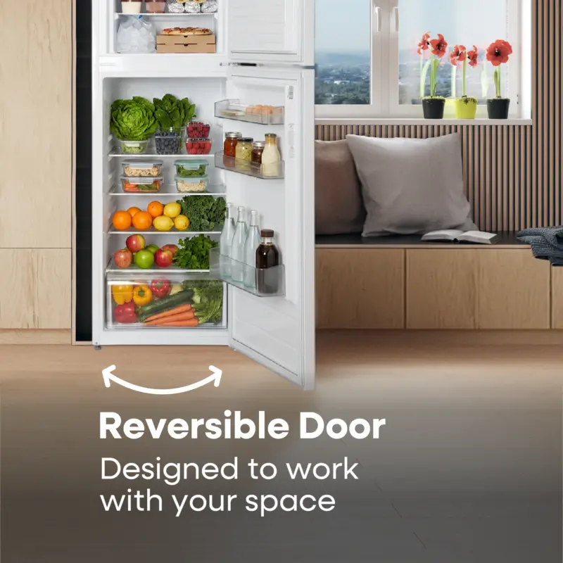 21.3 in. 7.4 cu. ft. Compact Top Freezer Refrigerator - White ERT74MEW