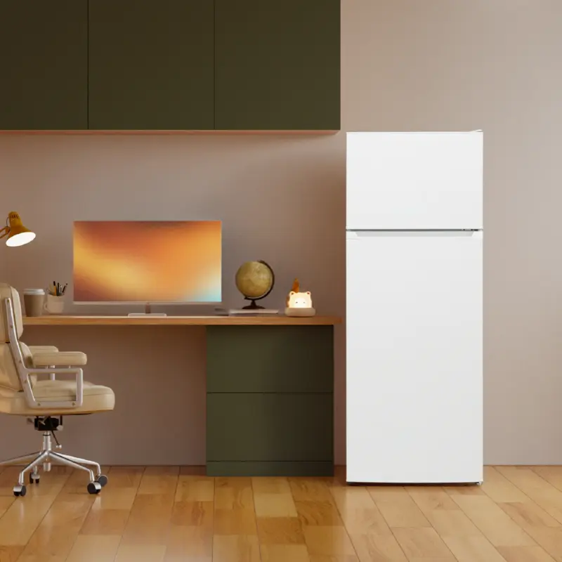 21.3 in. 7.4 cu. ft. Compact Top Freezer Refrigerator - White ERT74MEW