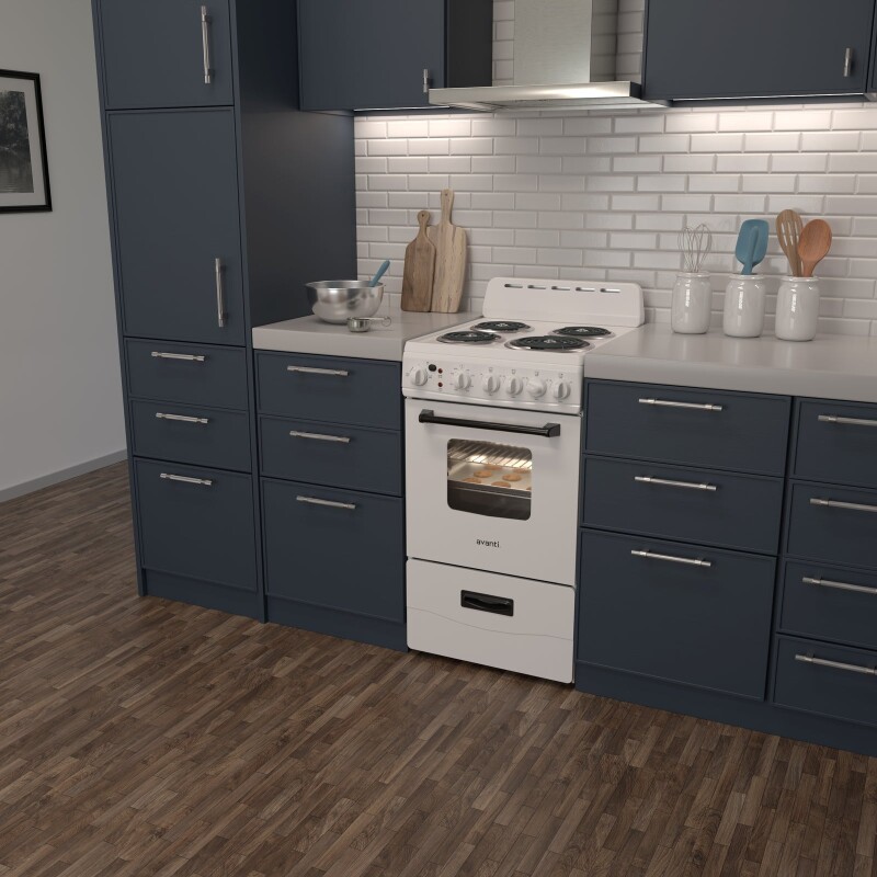 Avanti 20" Electric Range Oven with Framed Glass Door view 9