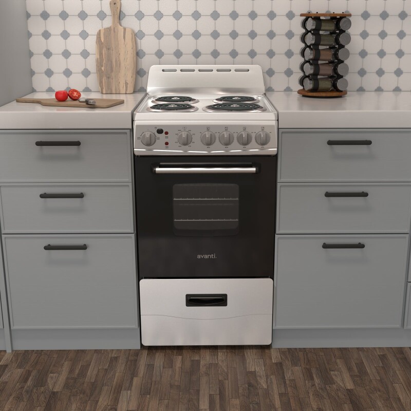 Avanti 20" Electric Range Oven with Framed Glass Door view 11
