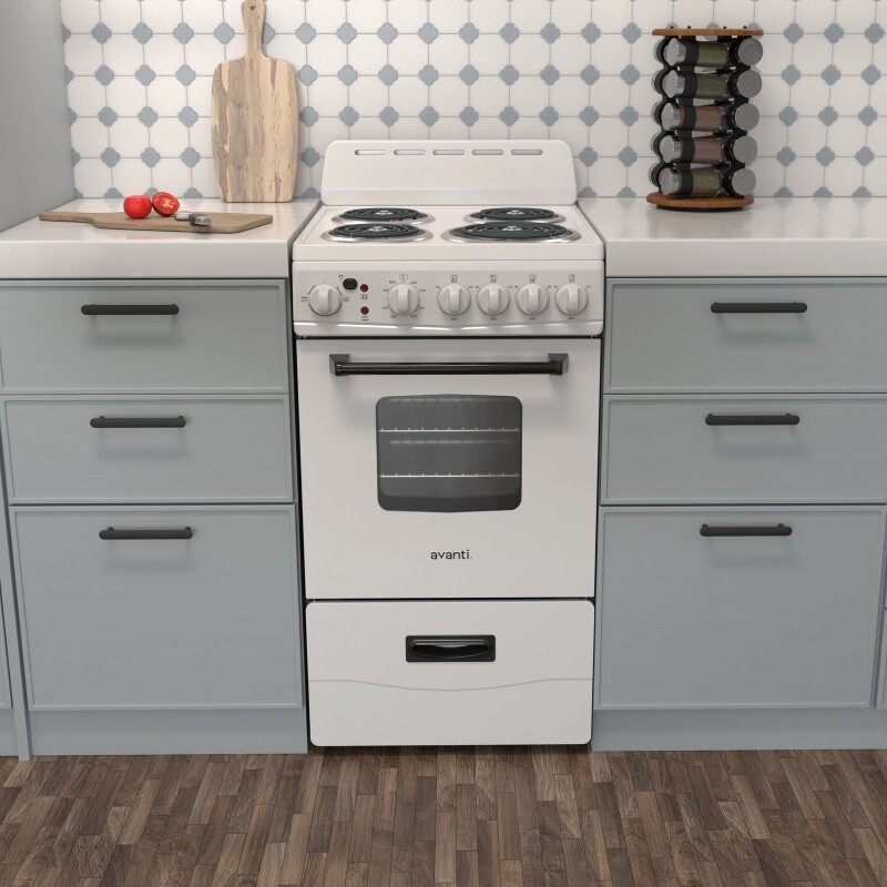 Avanti 20" Electric Range Oven with Framed Glass Door view 12