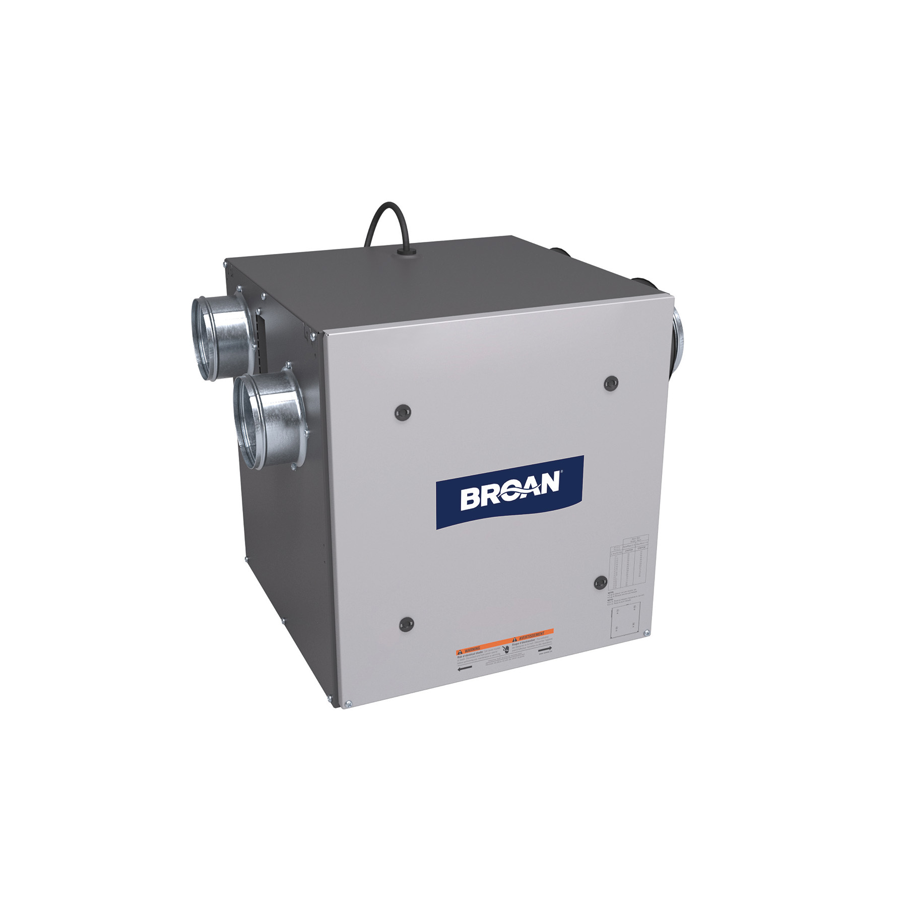 Compact Flex Series™ Energy Recovery Ventilator, 70 CFM at 0.4 in. w.g. ERV70S
