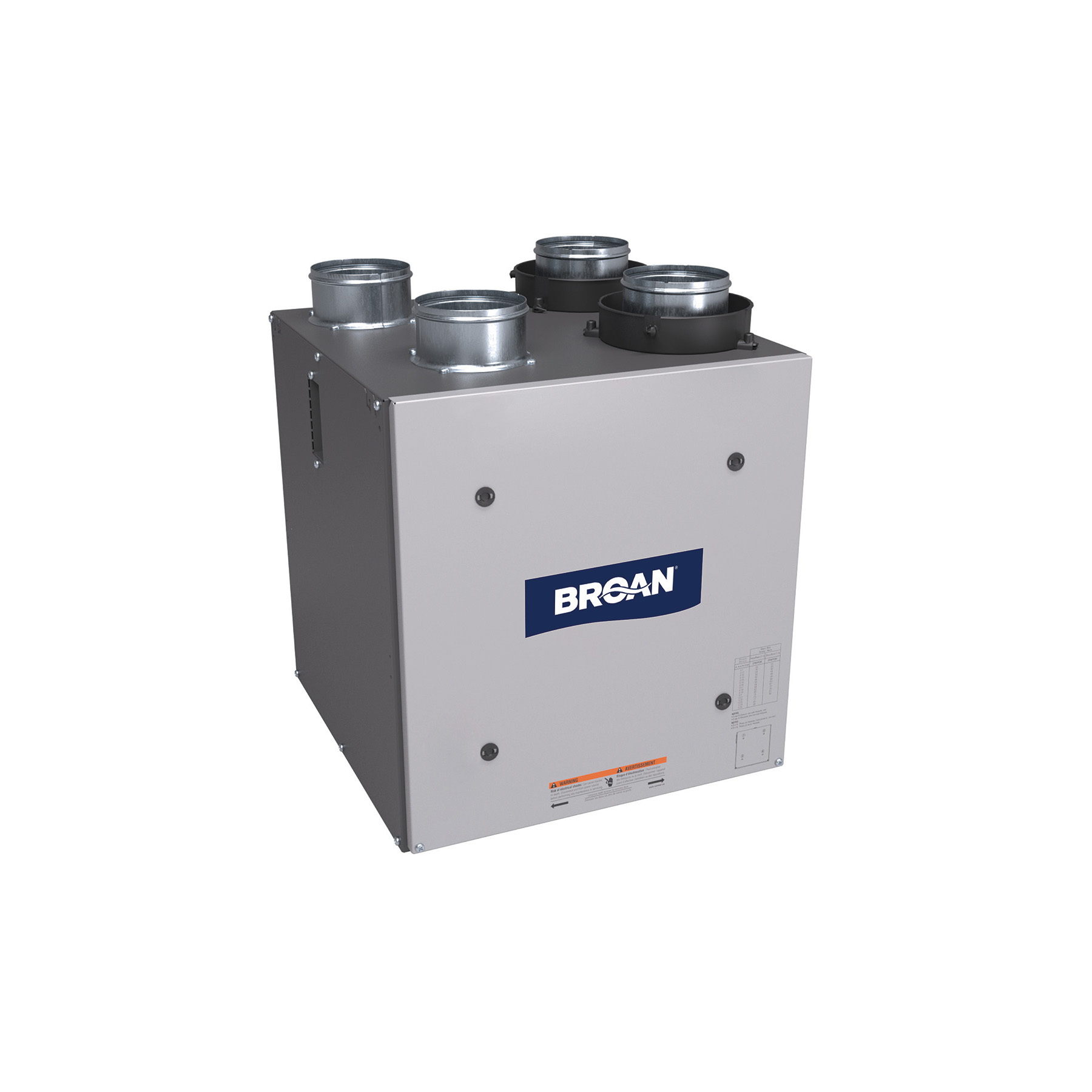 Compact Flex Series™ Energy Recovery Ventilator, 70 CFM at 0.4 in. w.g. ERV70T