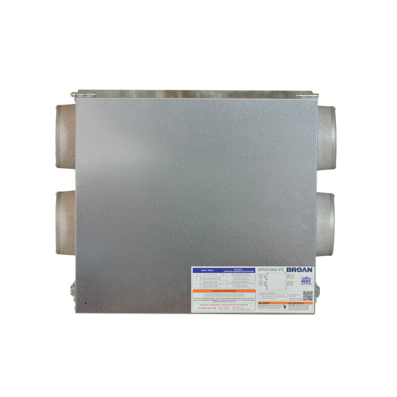 ERVS100S-PC Energy Recovery Ventilator (ERV), Plug-In Cord ERVS100SPC