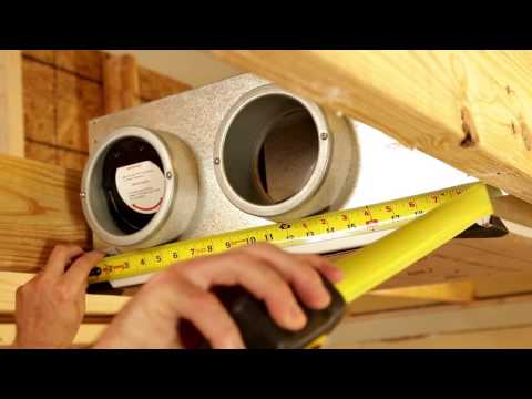 ERVS100S-HW Energy Recovery Ventilator (ERV), Hardwired ERVS100SHW