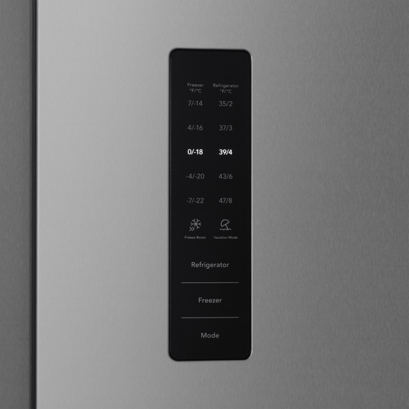 Element 18.8 cu. ft. Side-by-Side Refrigerator - Stainless Steel ERX19FDS