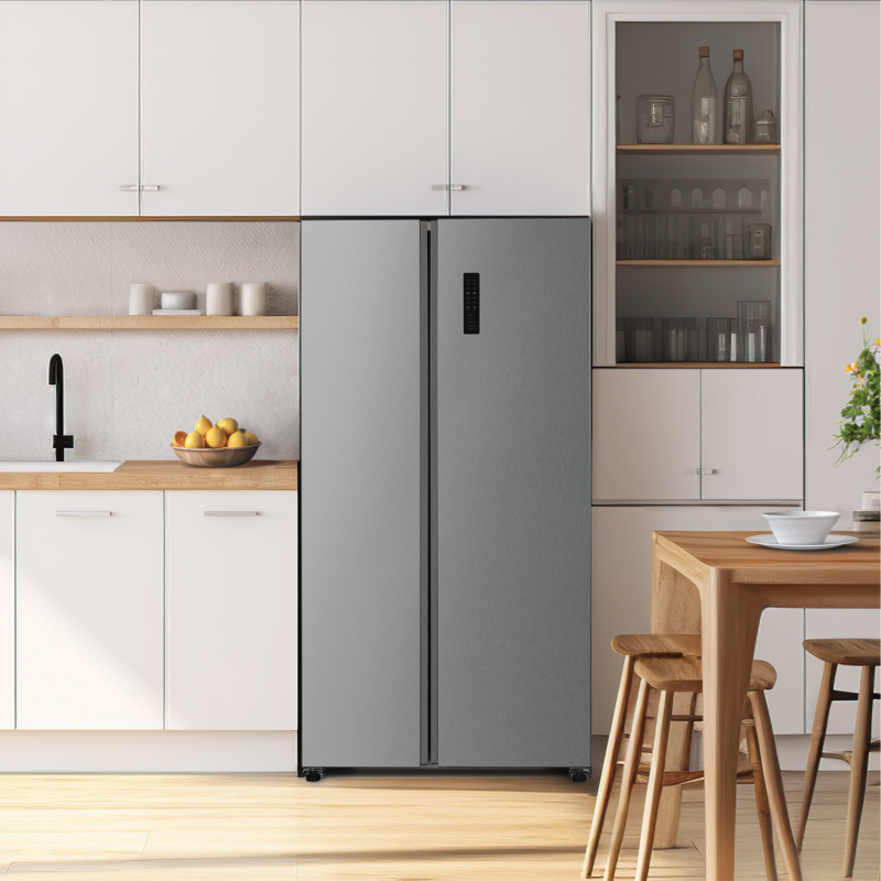 Element 18.8 cu. ft. Side-by-Side Refrigerator - Stainless Steel ERX19FDS