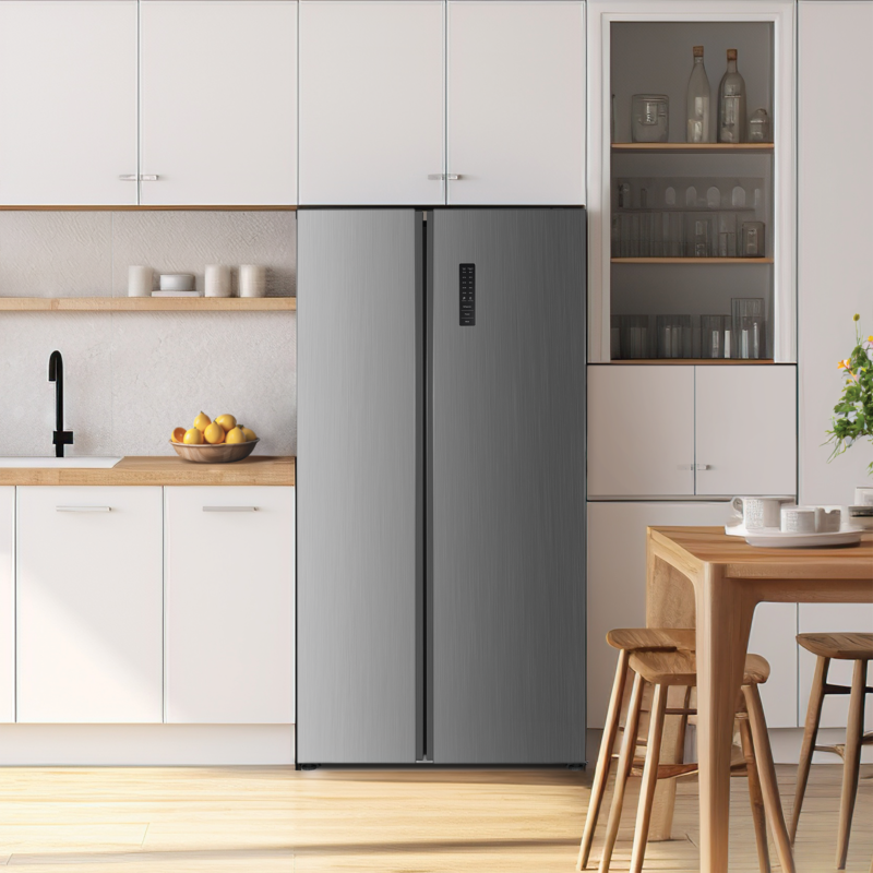 Element 21.4 cu. ft. Side-by-Side Refrigerator - Stainless Steel view 5