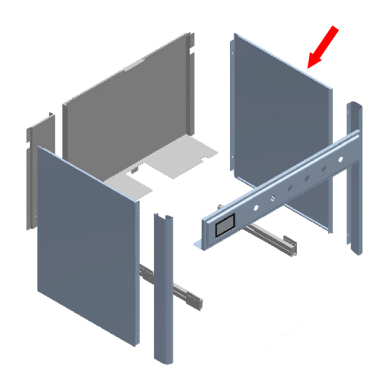 Side Panel for Right Side ES4044008080008