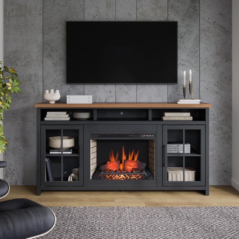 Essex 74" Fireplace Tv Console ES5110SWK