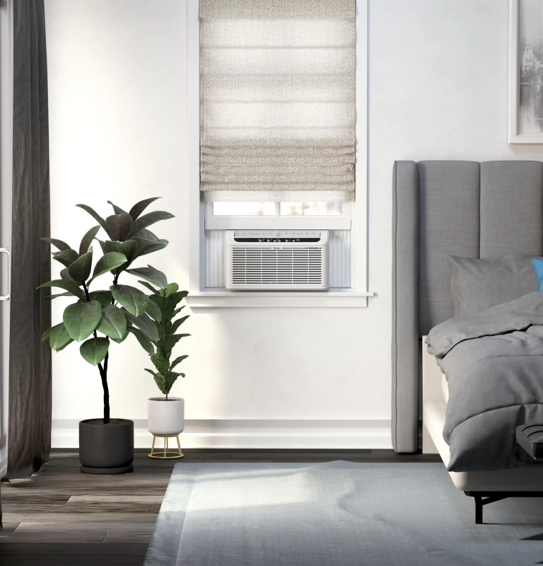 Haier 6,200 BTU Ultra Quiet Window Air Conditioner for Small Rooms up to 250 sq. ft.Haier 6,200 BTU Ultra Quiet Window Air Conditioner for Small Rooms up to 250 sq. ft. ESAQ406TZ
