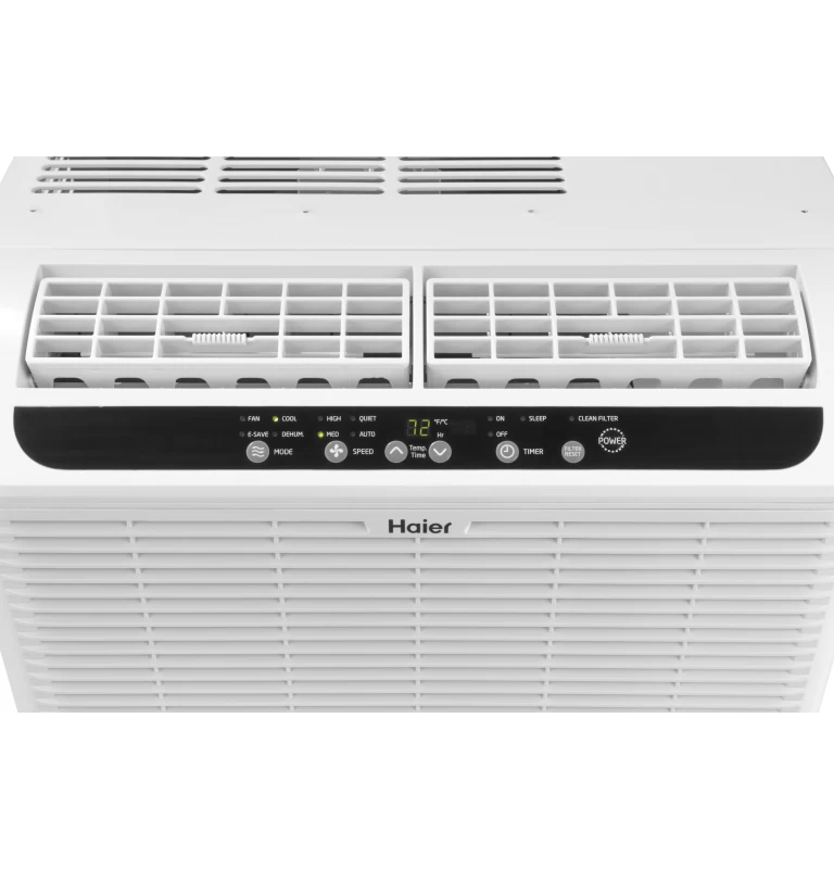 Haier 6,200 BTU Ultra Quiet Window Air Conditioner for Small Rooms up to 250 sq. ft.Haier 6,200 BTU Ultra Quiet Window Air Conditioner for Small Rooms up to 250 sq. ft. ESAQ406TZ