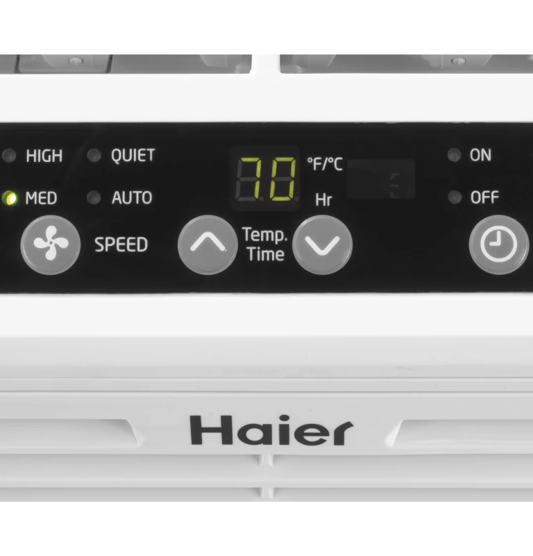 Haier 6,200 BTU Ultra Quiet Window Air Conditioner for Small Rooms up to 250 sq. ft.Haier 6,200 BTU Ultra Quiet Window Air Conditioner for Small Rooms up to 250 sq. ft. ESAQ406TZ