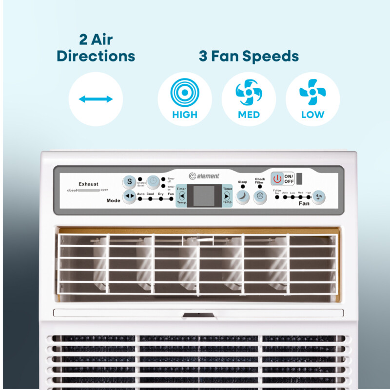 10,000 BTU Window Casement Air Conditioner - White (ESC10BE) ESC10BE