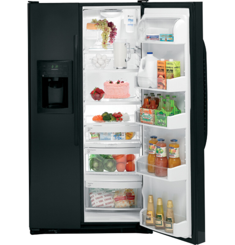 25.4 Cu. Ft. Side-By-Side Refrigerator with Dispenser ESF25KGTBB, product image 2 of 2