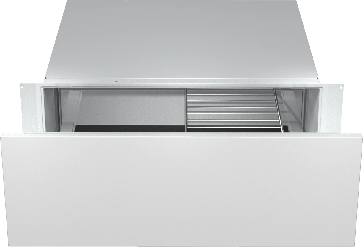 30 inch warming drawer with 10 13/16 inch front panel height with the low temperature cooking function - much more than a warming drawer. ESW6380