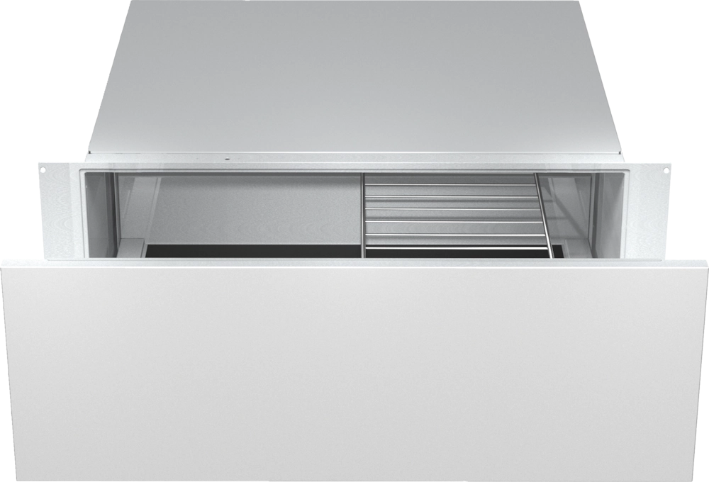 Gourmet food warming drawer, 30" wide and 10 13/16" high ESW6380USAFB12060