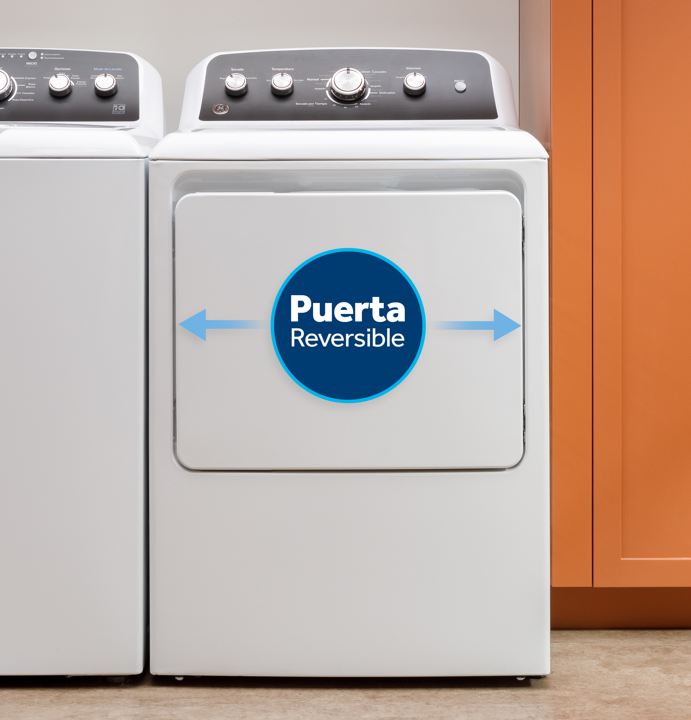 7.2 cu. ft. Capacity Electric Dryer with Spanish Panel and Up To 120 ft. Venting view 12