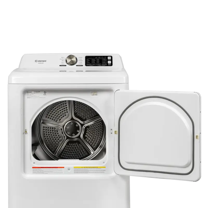 7.0 CF Electric Dryer, Sensor Drying ETD7027ECW