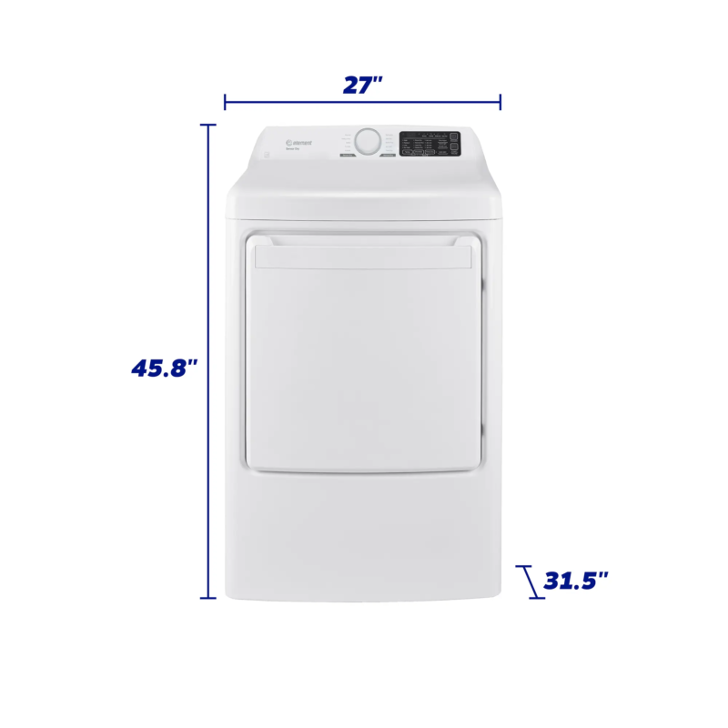 7.5 cu. ft. Electric Dryer ETD7527EBW