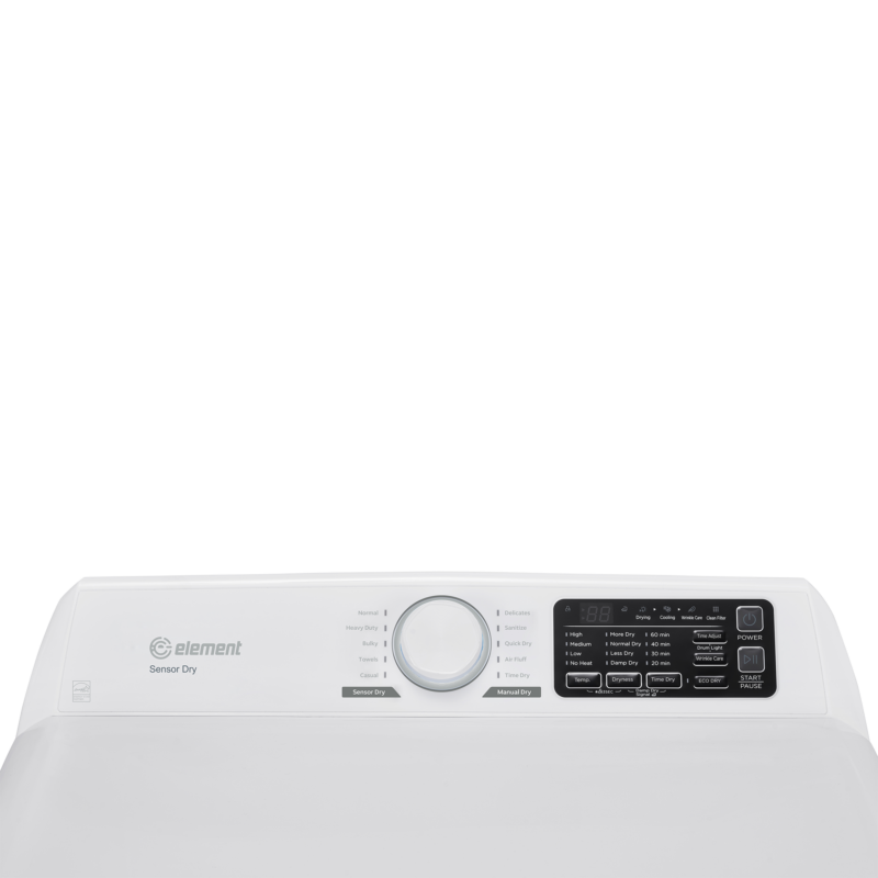 7.5 cu. ft. Gas Dryer ETD7527GBW, product image 4 of 6