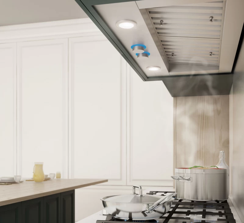 Insert Range Hoods TRENTO 34" SS (1200 CFMs) view 4