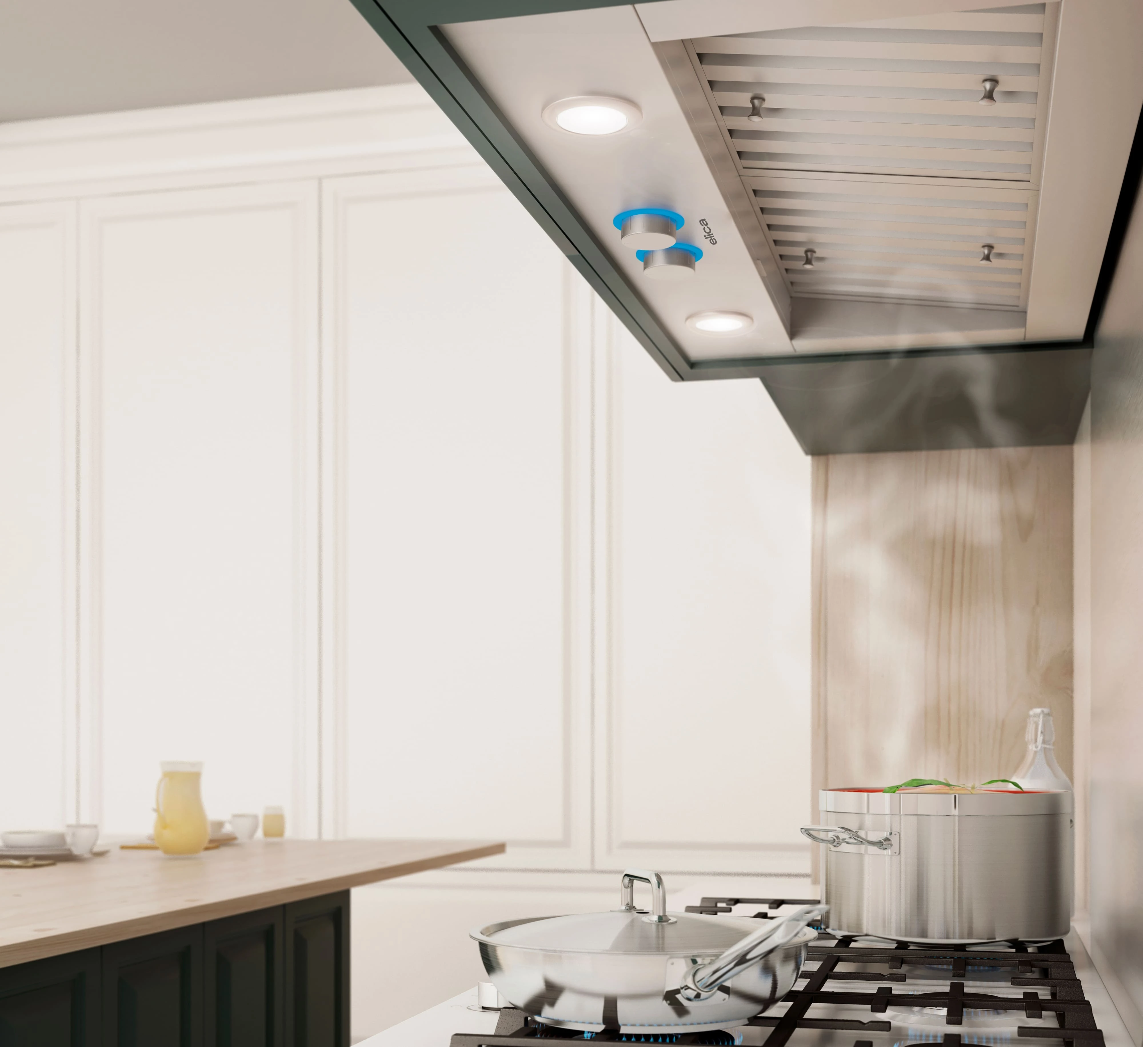 Trento 91" Insert Range Hoods ETR140SS