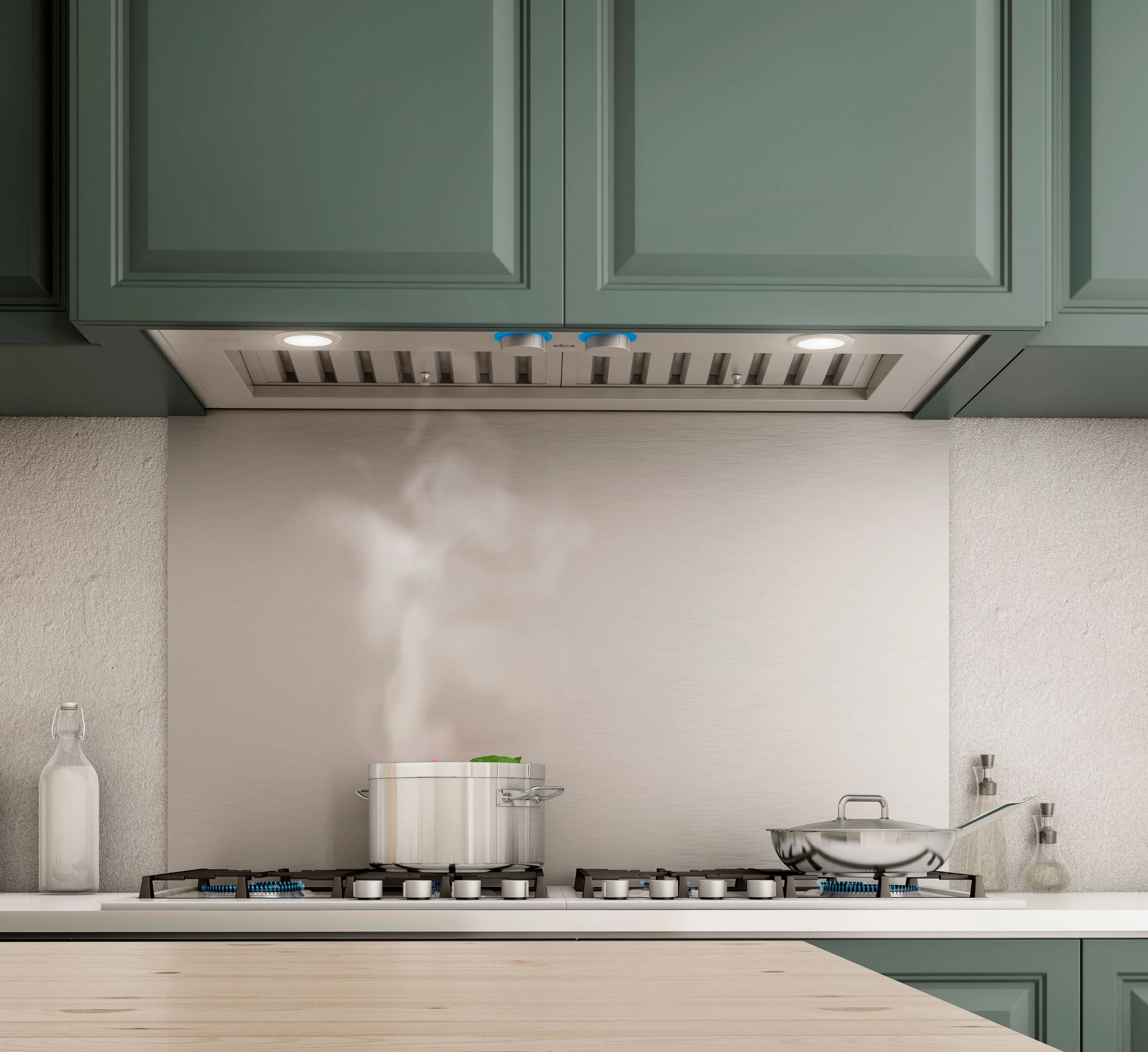 Trento 91" Insert Range Hoods ETR140SS