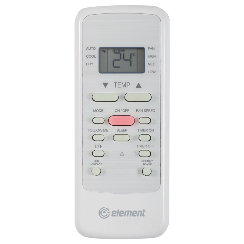 Element Through-the-Wall 10,000 BTU, 115V Air Conditioner - White (ETTW10E) ETTW10D