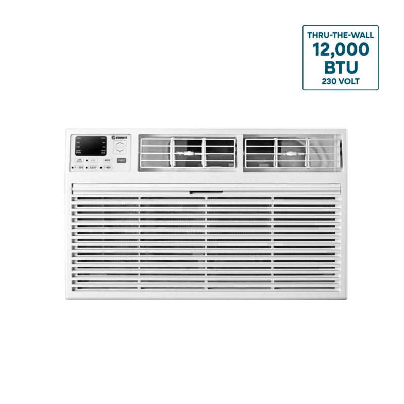 Through-the-Wall 12,000 BTU, 230V Air Conditioner - White (ETTW12EV) ETTW12EV
