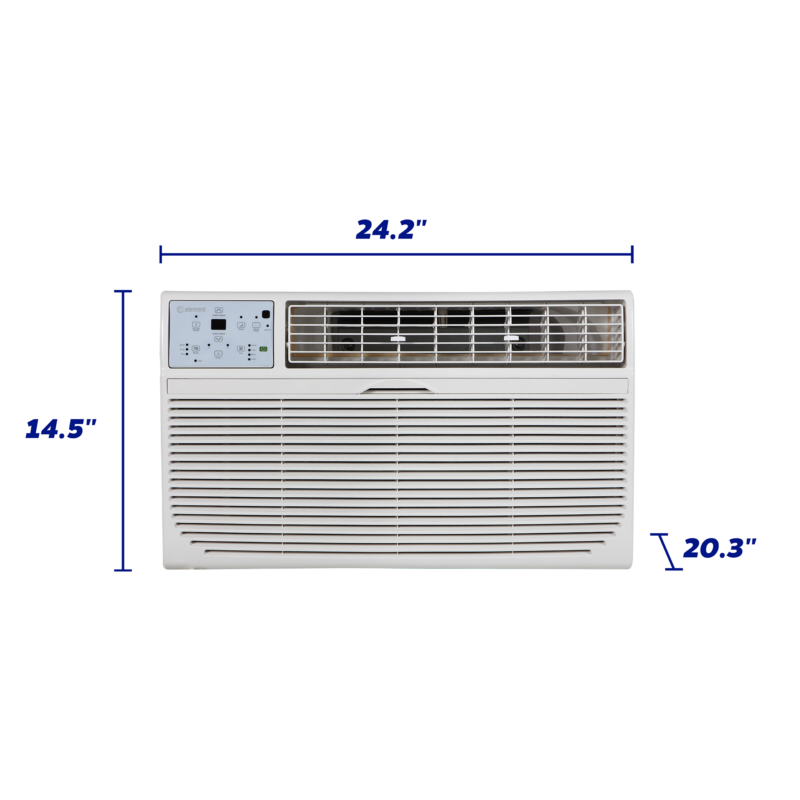 Element Through-the-Wall 14,000 BTU, 230V Air Conditioner - White (ETTW14DV) ETTW14DV