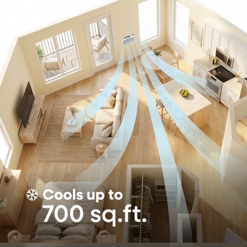 Through-the-Wall 14,000 BTU, 230V Air Conditioner - White (ETTW14EV) ETTW14EV