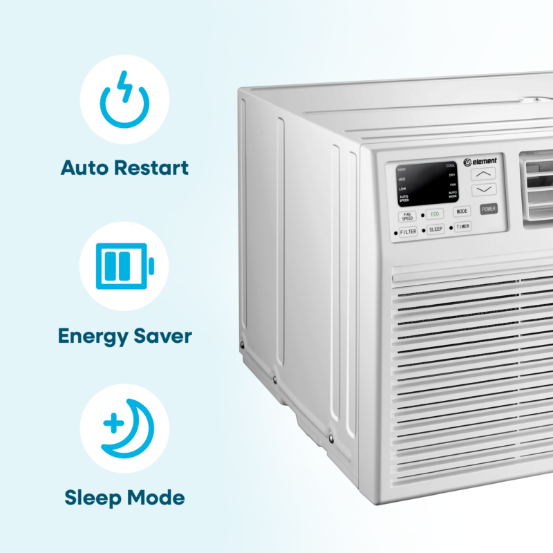 Through-the-Wall 14,000 BTU, 230V Air Conditioner - White (ETTW14EV) ETTW14EV