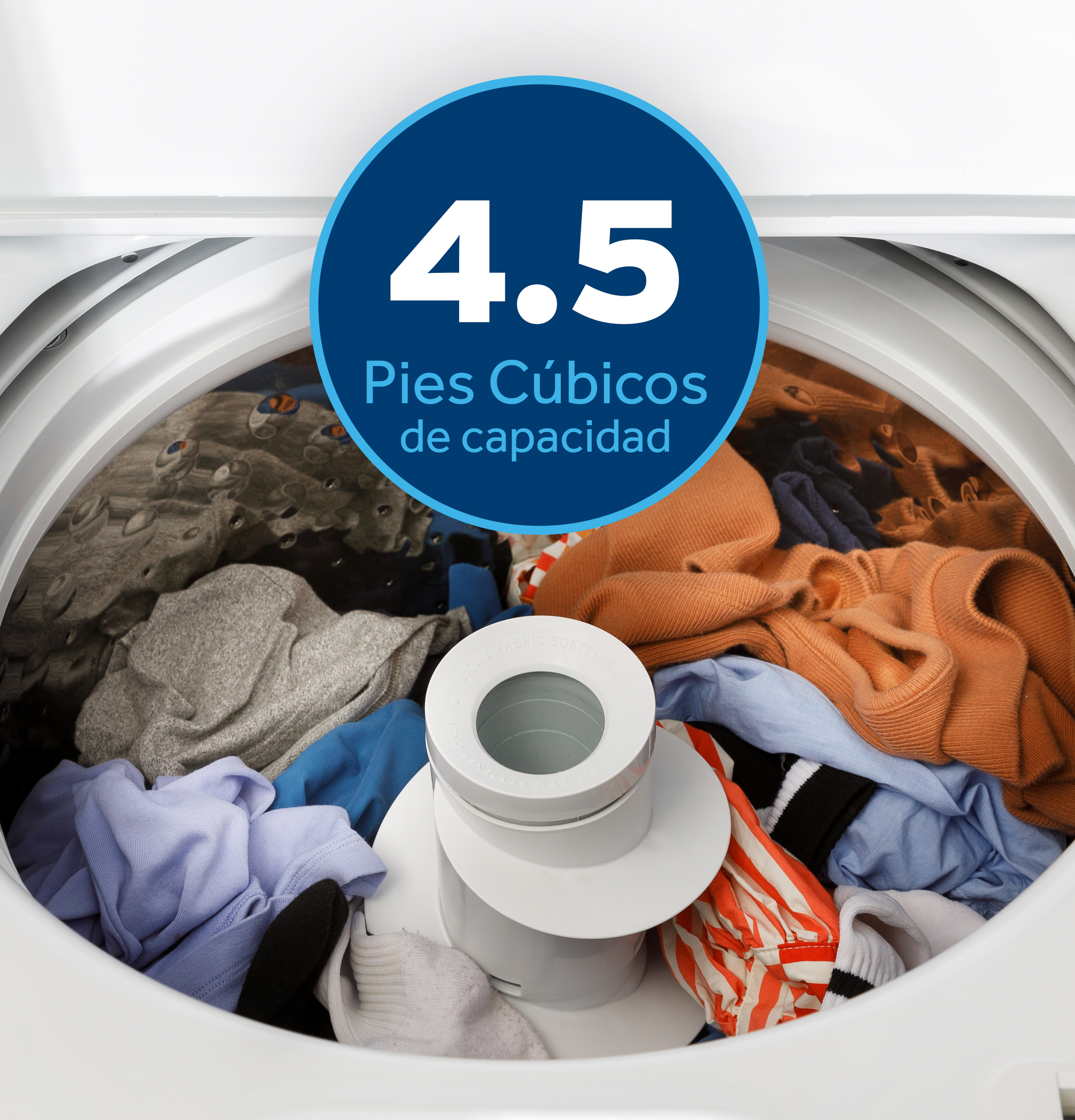 4.5 cu. ft. Capacity Washer with Spanish Panel and Wash Modes Soak and Power view 14