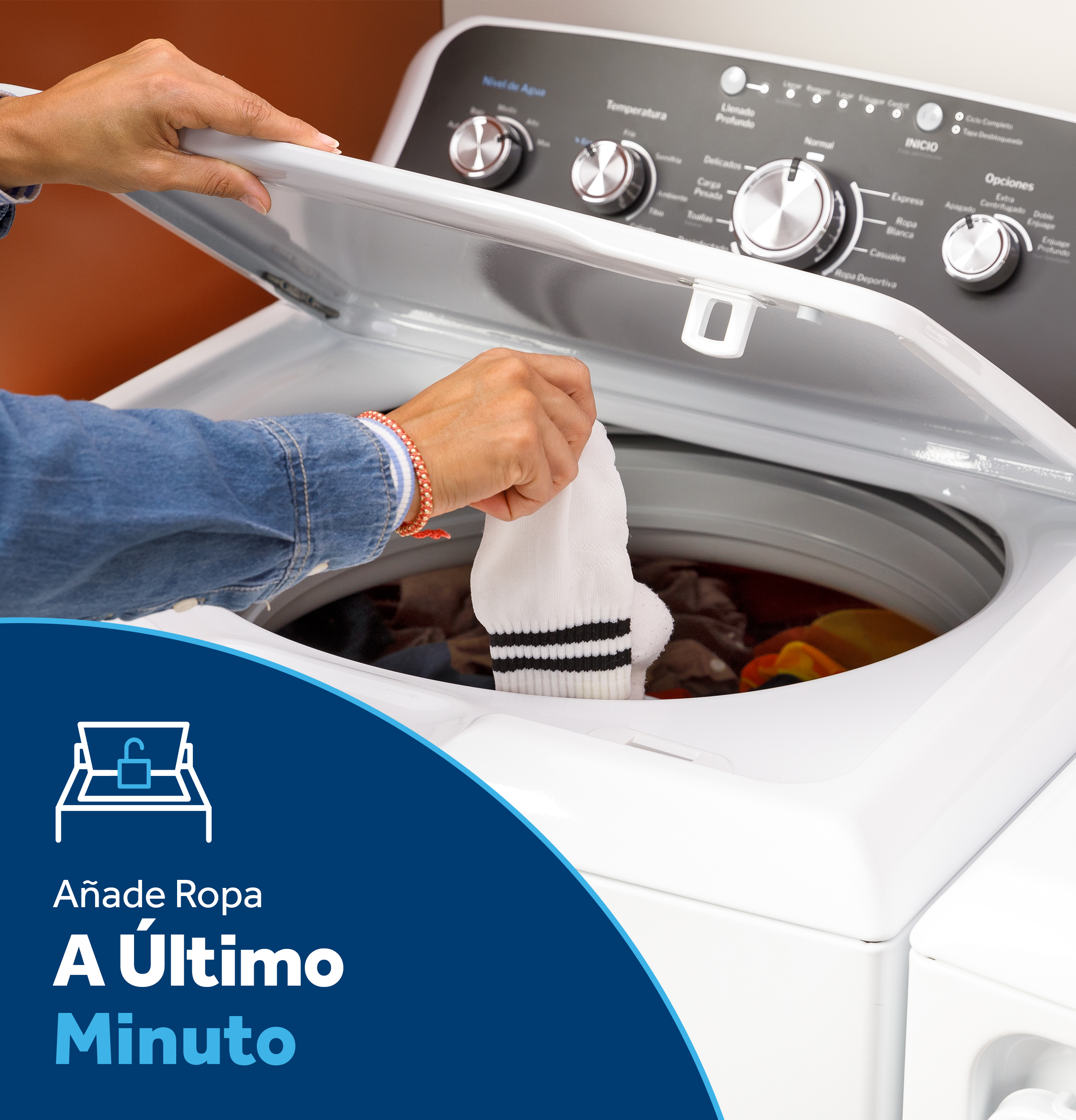 4.5 cu. ft. Capacity Washer with Spanish Panel and Wash Modes Soak and Power view 11