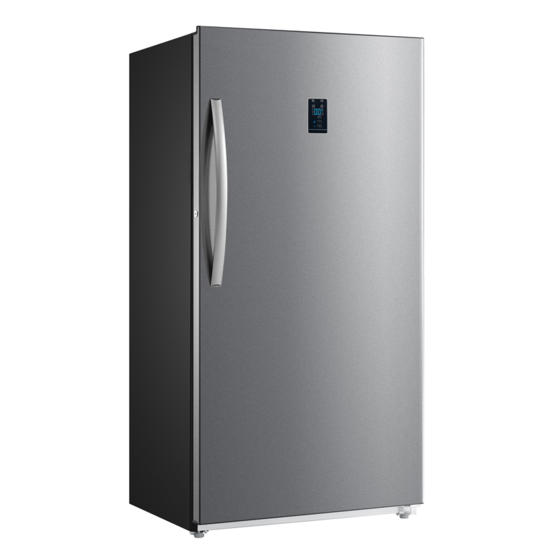 13.8 CF Upright Freezer Convertible, Glass Shelves, Digital Controls, E-STAR EUF14CECS
