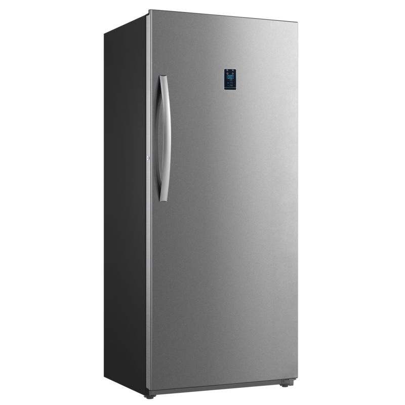 21 CF Upright Freezer Convertible, Glass Shelves, Digital Controls, E-STAR EUF21CECS