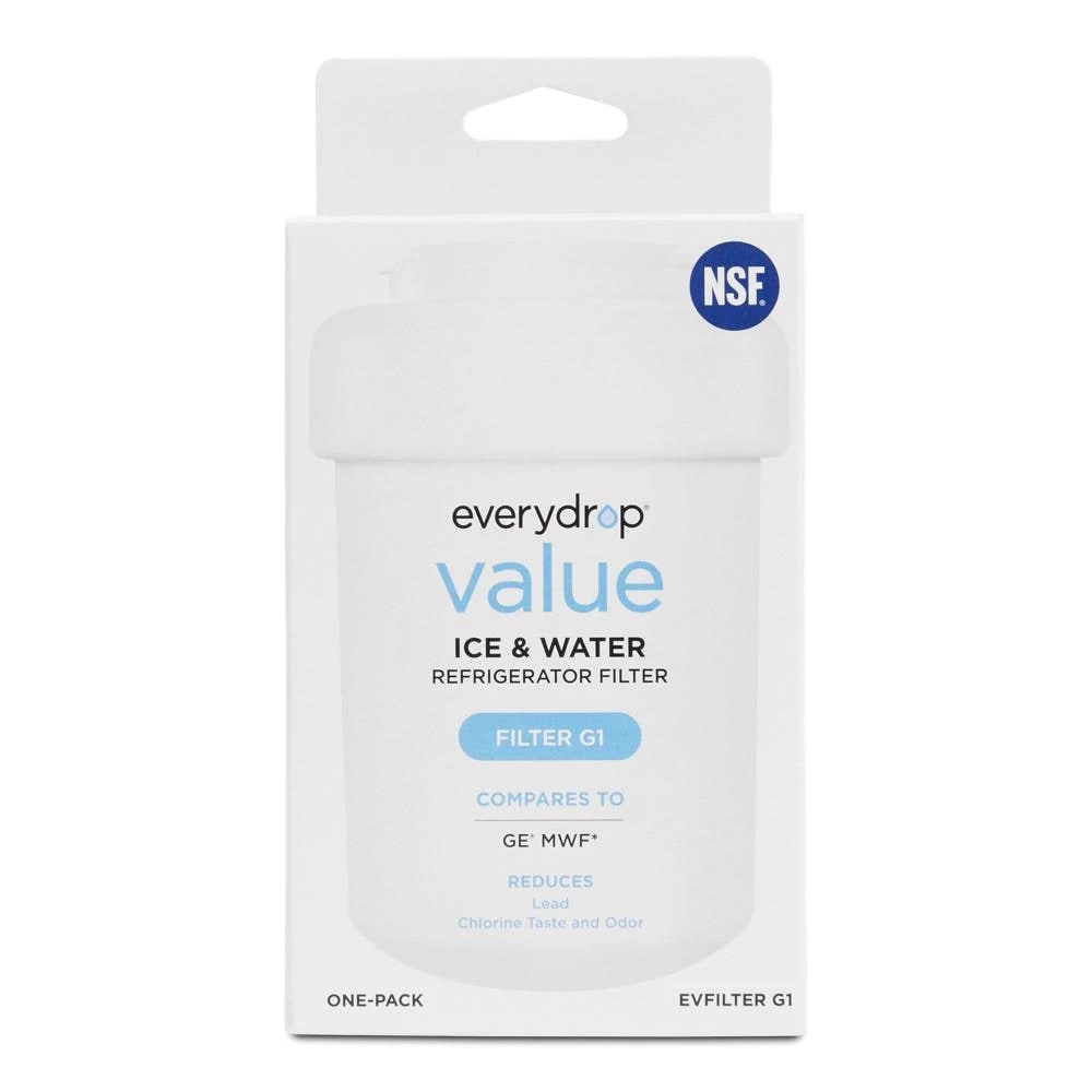 everydrop® value Refrigerator Water Refrigerator Filter G1 (compares to GE® MWF) EVFILTERG1