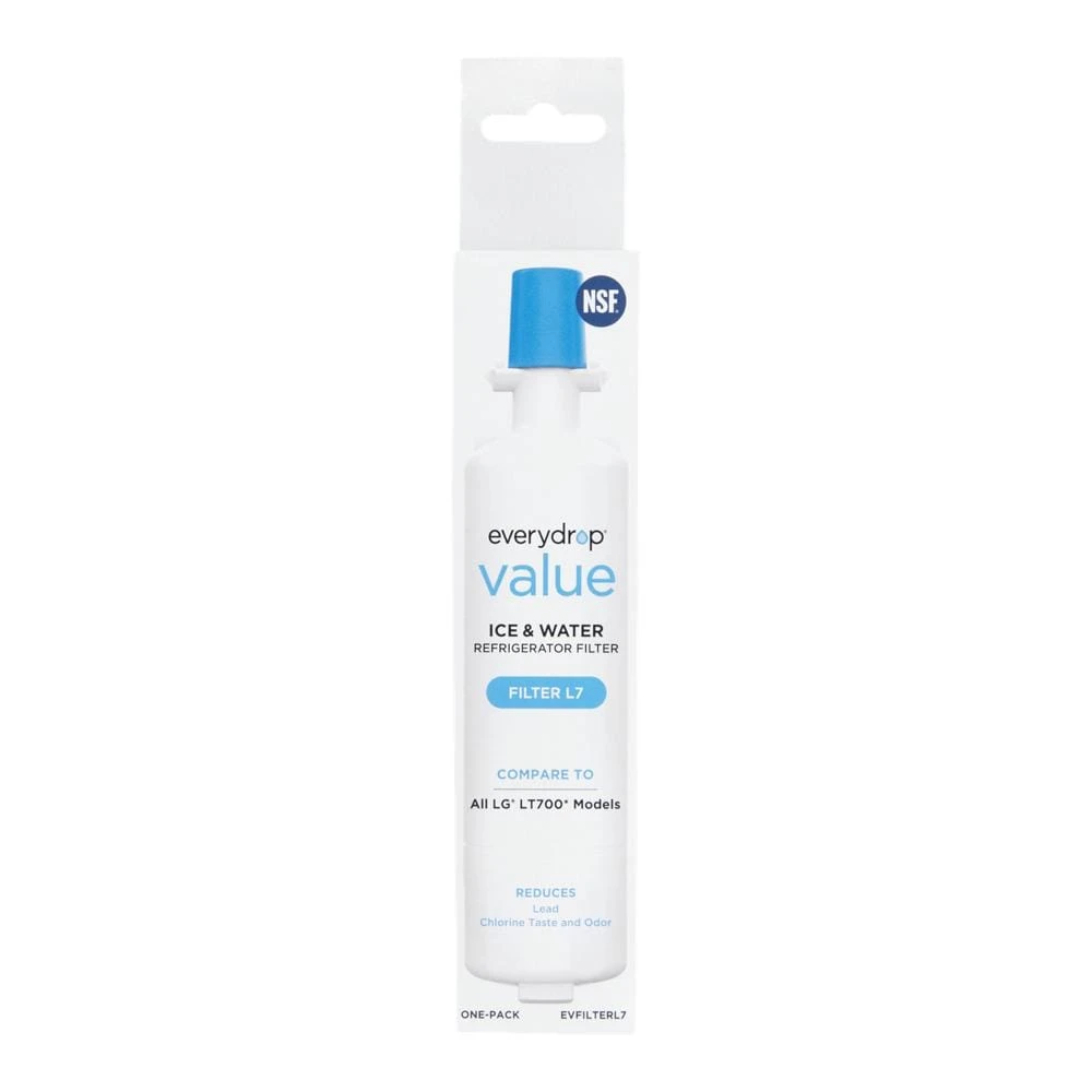 everydrop® value Refrigerator Water Refrigerator Filter L7 (compares to LG® LT-700) EVFILTERL7