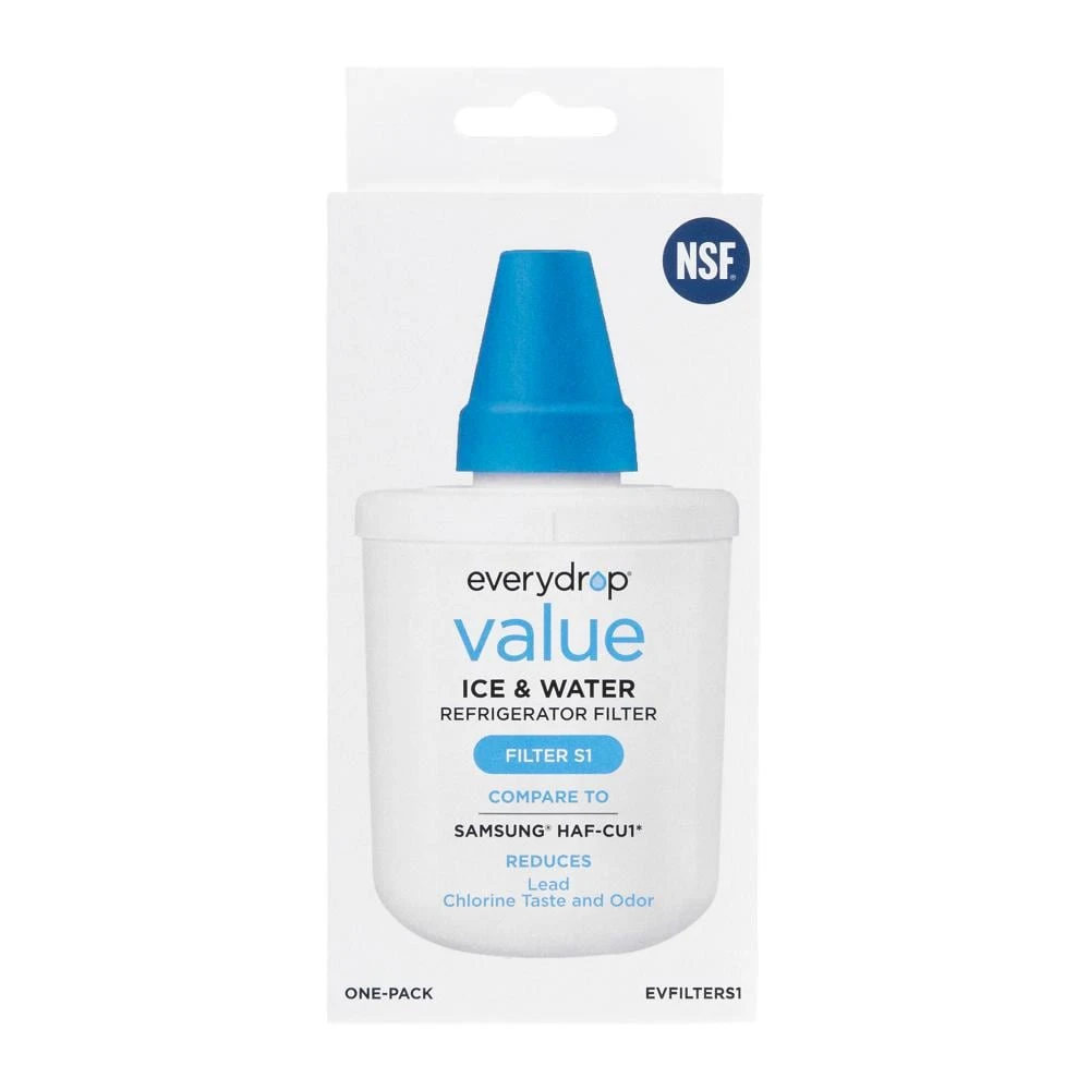 everydrop® value Refrigerator Water Refrigerator Filter S1 (compares to Samsung® HAF-CU1) EVFILTERS1