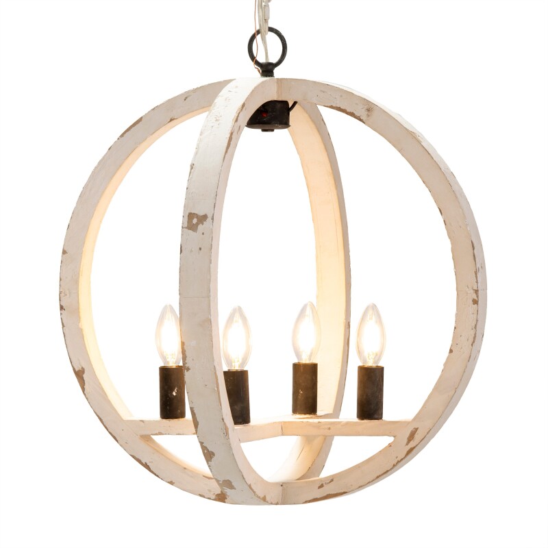 Jolla Wood Sphere Pendant Light EVPDA058