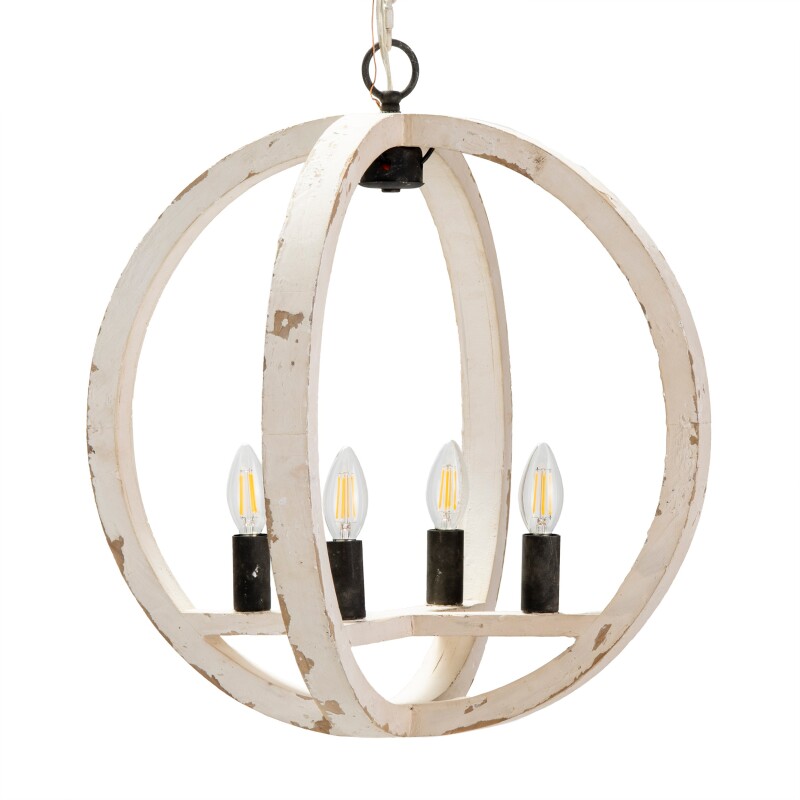 Jolla Wood Sphere Pendant Light EVPDA058