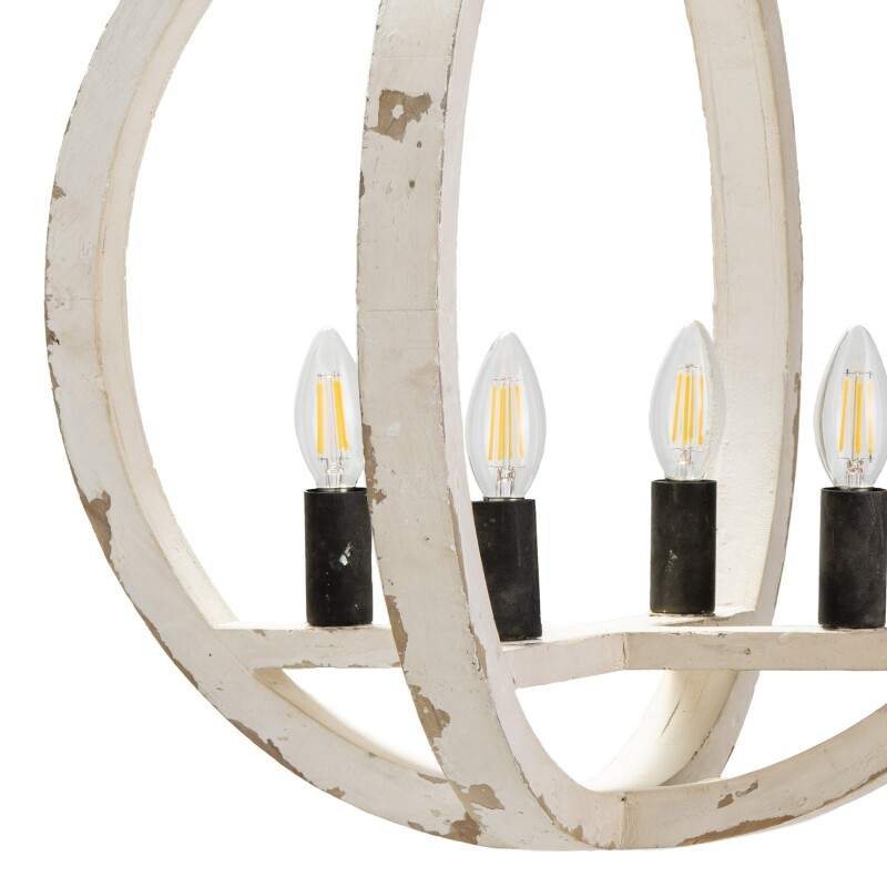 Jolla Wood Sphere Pendant Light EVPDA058