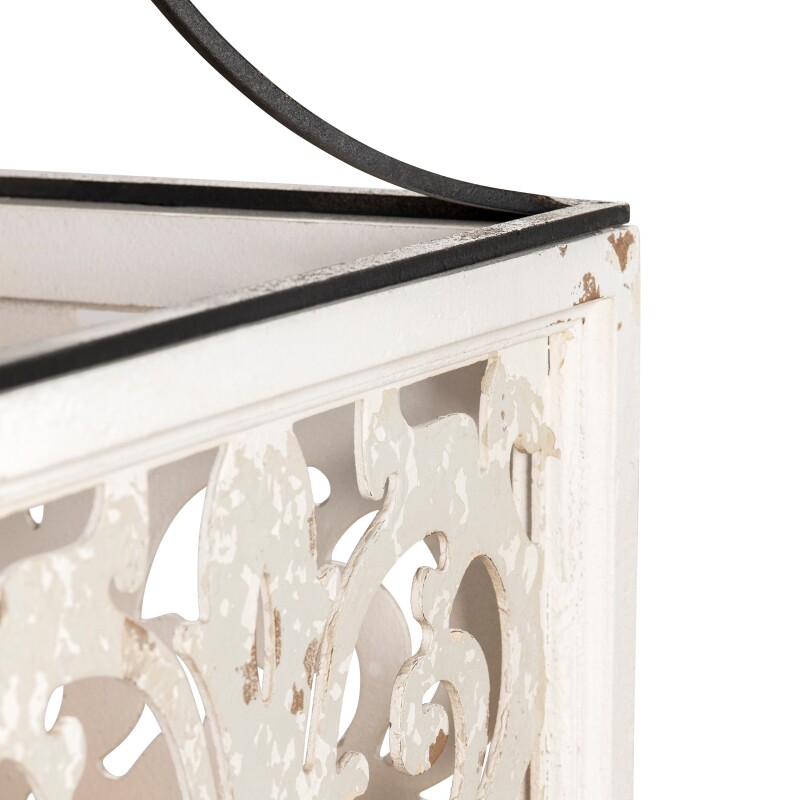 Mariah 29" Wood and Metal Pendant Light EVPDA076