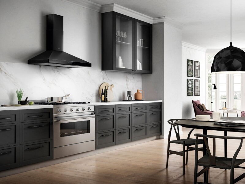 Wall-mount Range Hoods VARNA 36” BSS view 2