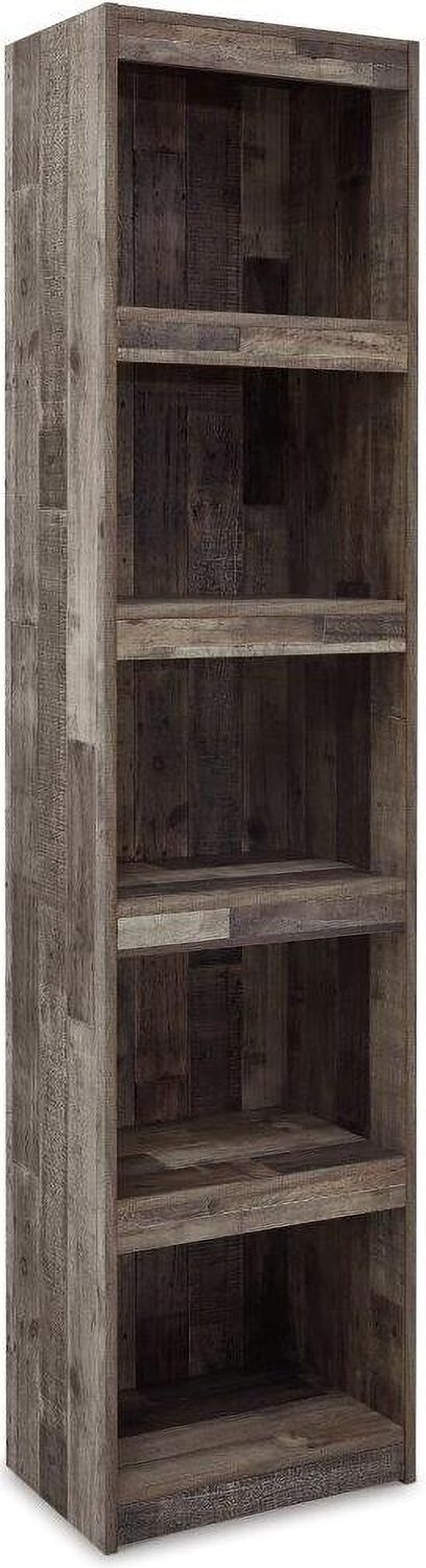 Derekson Rustic Multi Gray Small 4 Piece Entertainment Wall EW0200W6