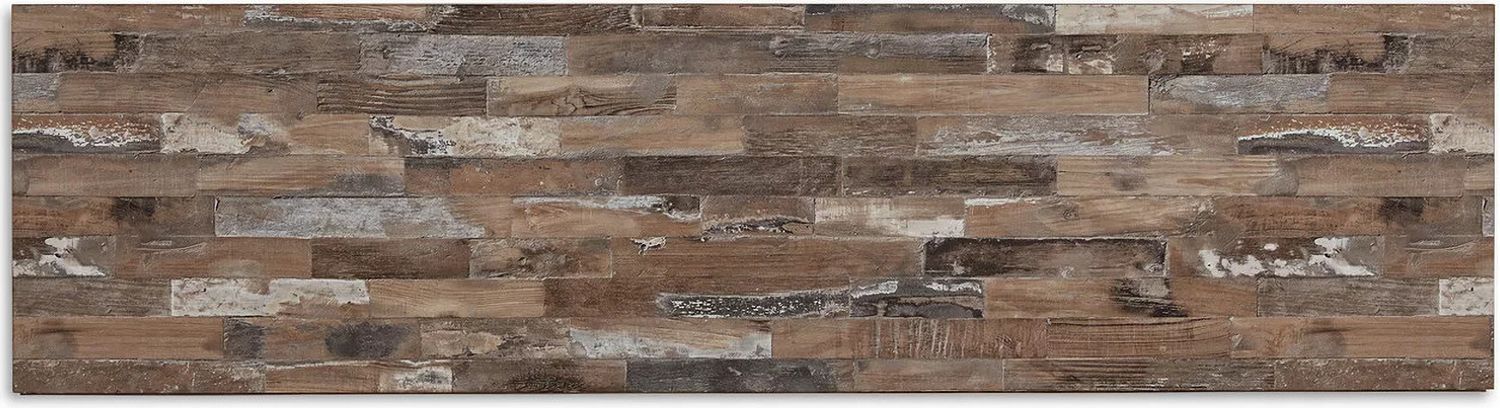 Willowton Whitewash 4 Piece Entertainment Wall with Electric Fireplace EW0267W9